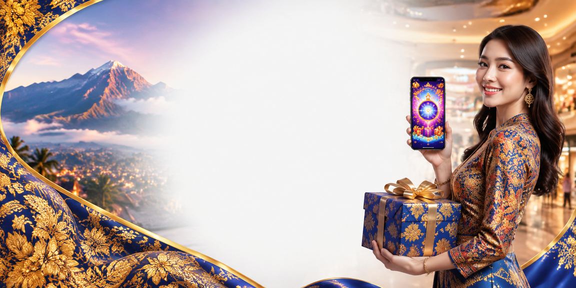 Pengguna Sabah menggunakan aplikasi kasino 1151 dengan motif batik tempatan di telefon pintar